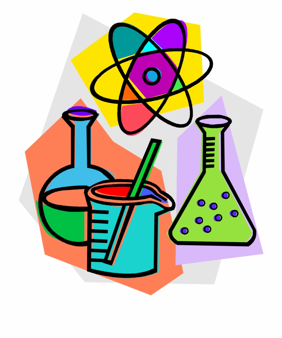 Chemistry Laboratory Chemical Reaction Clip Art