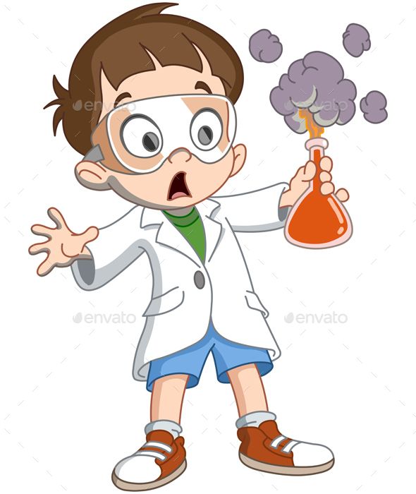 chemistry clipart kid