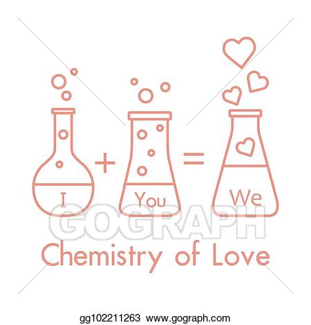 chemistry clipart love
