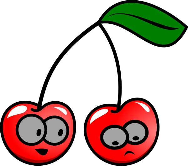 Animated cherries clip.