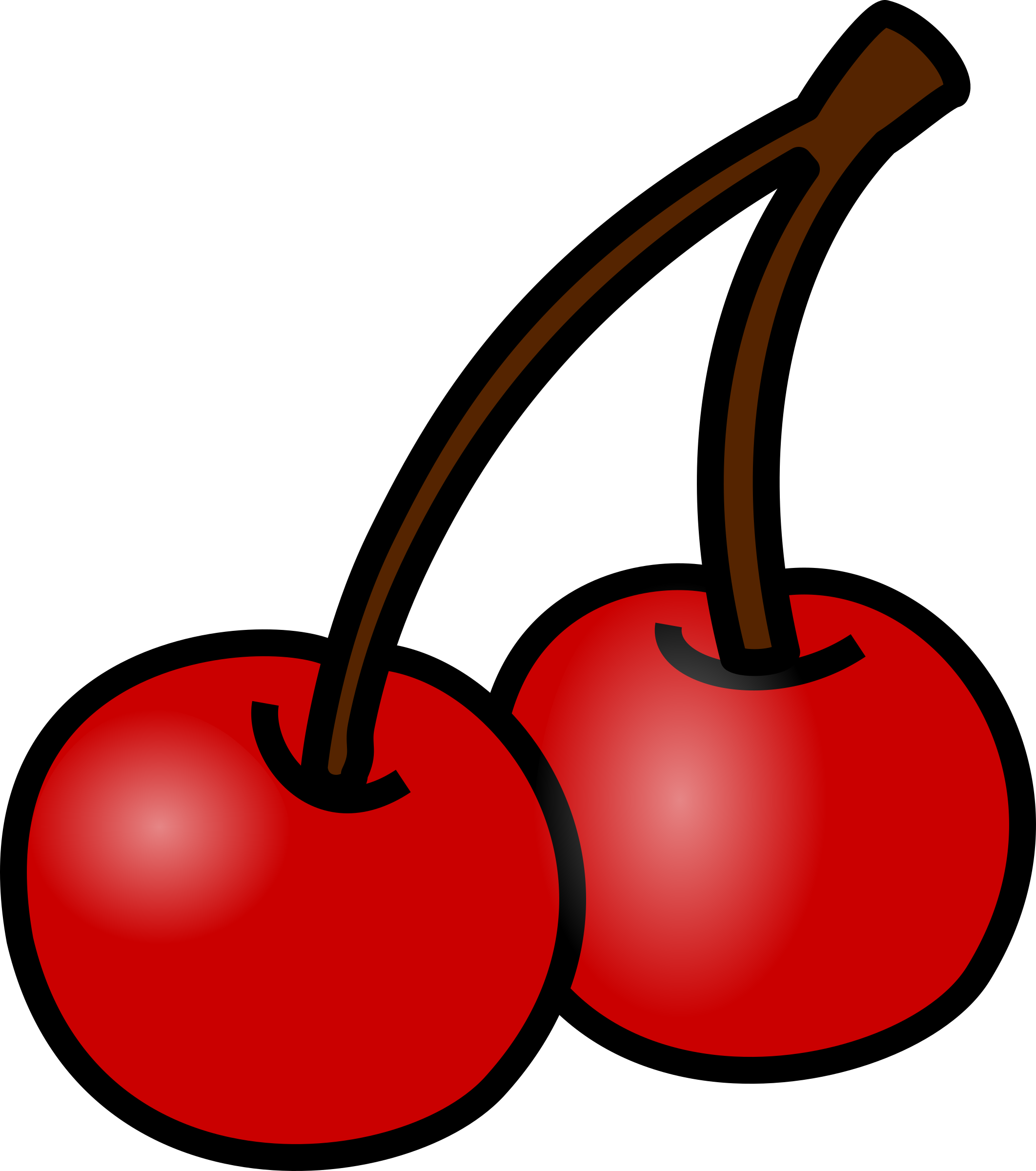 Cherry clipart small food, Cherry small food Transparent