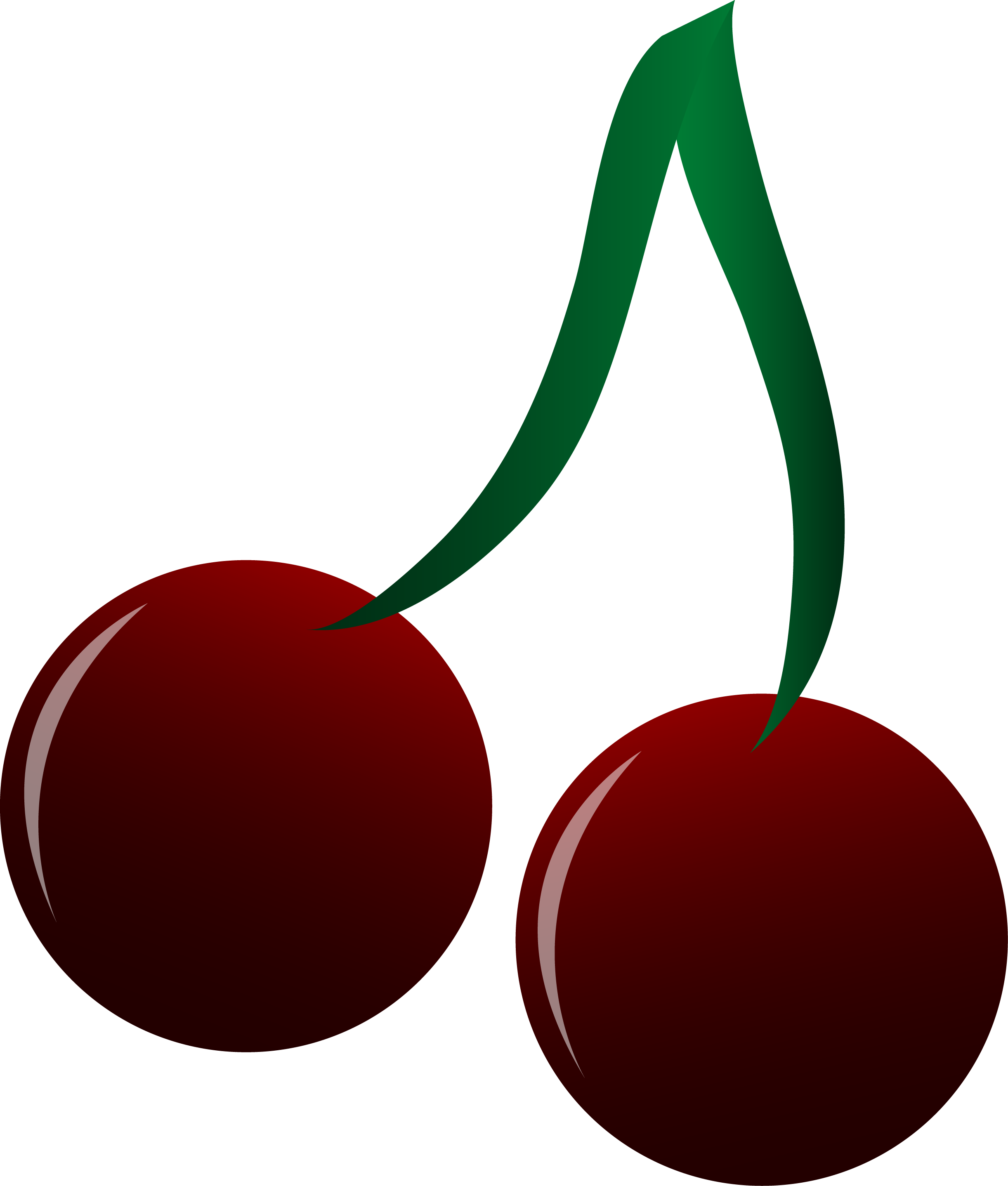Cherries clipart two.