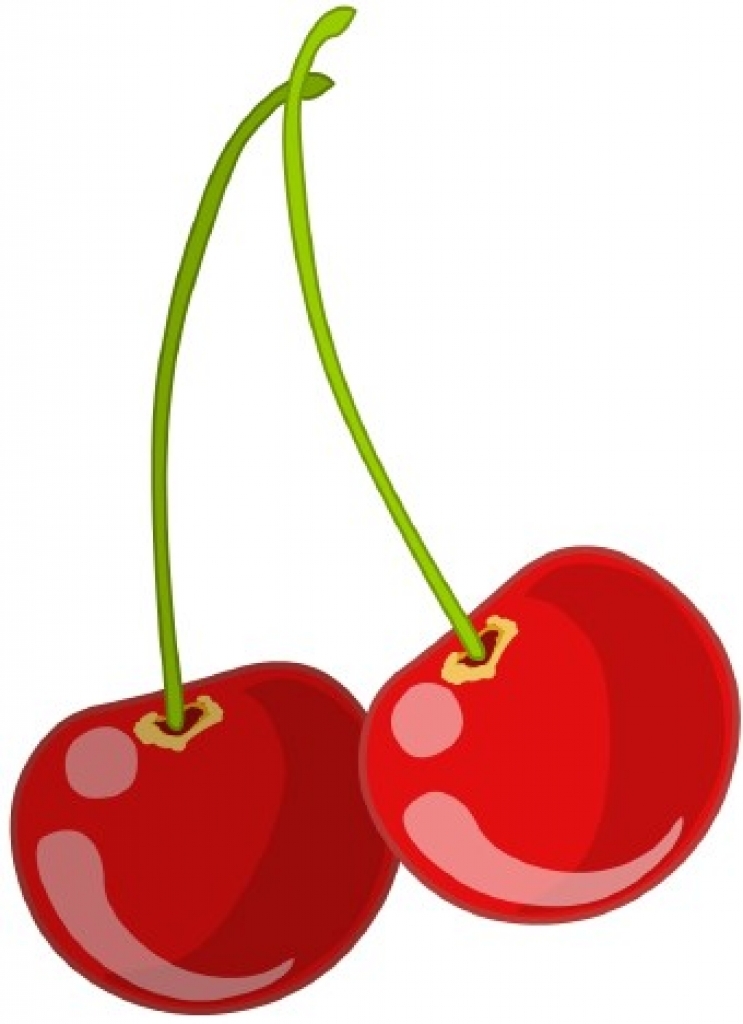 Collection cherries clipart.