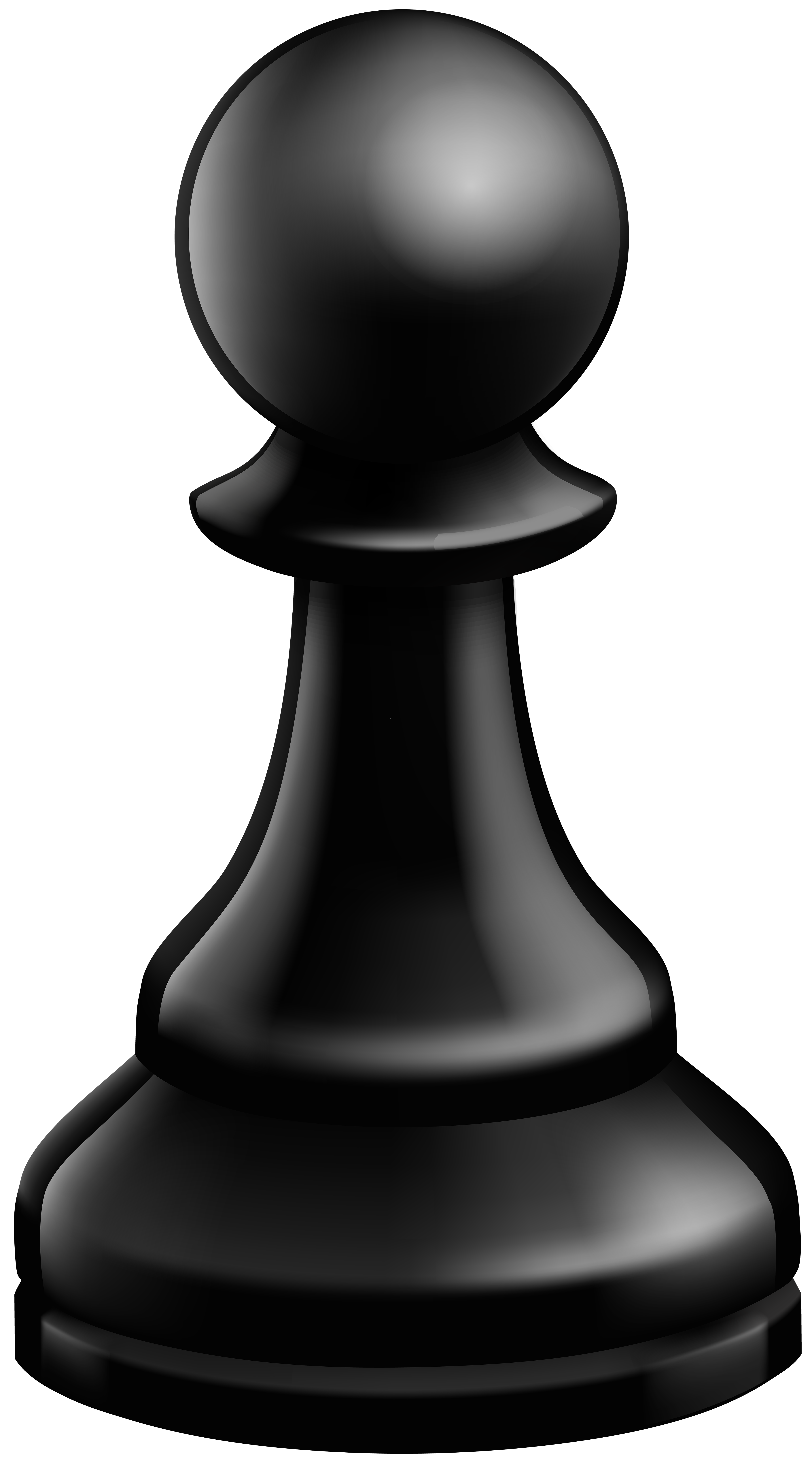 Pawn black chess.