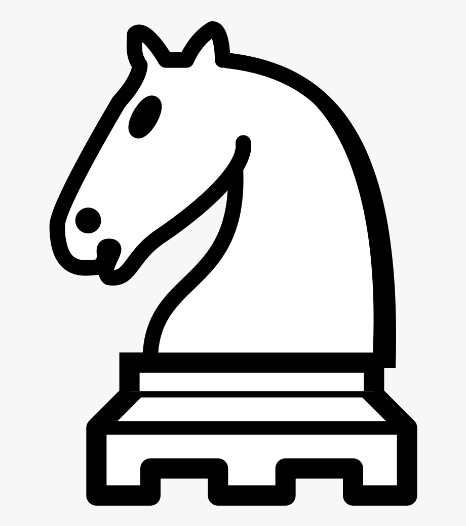 Chess clipart horse.