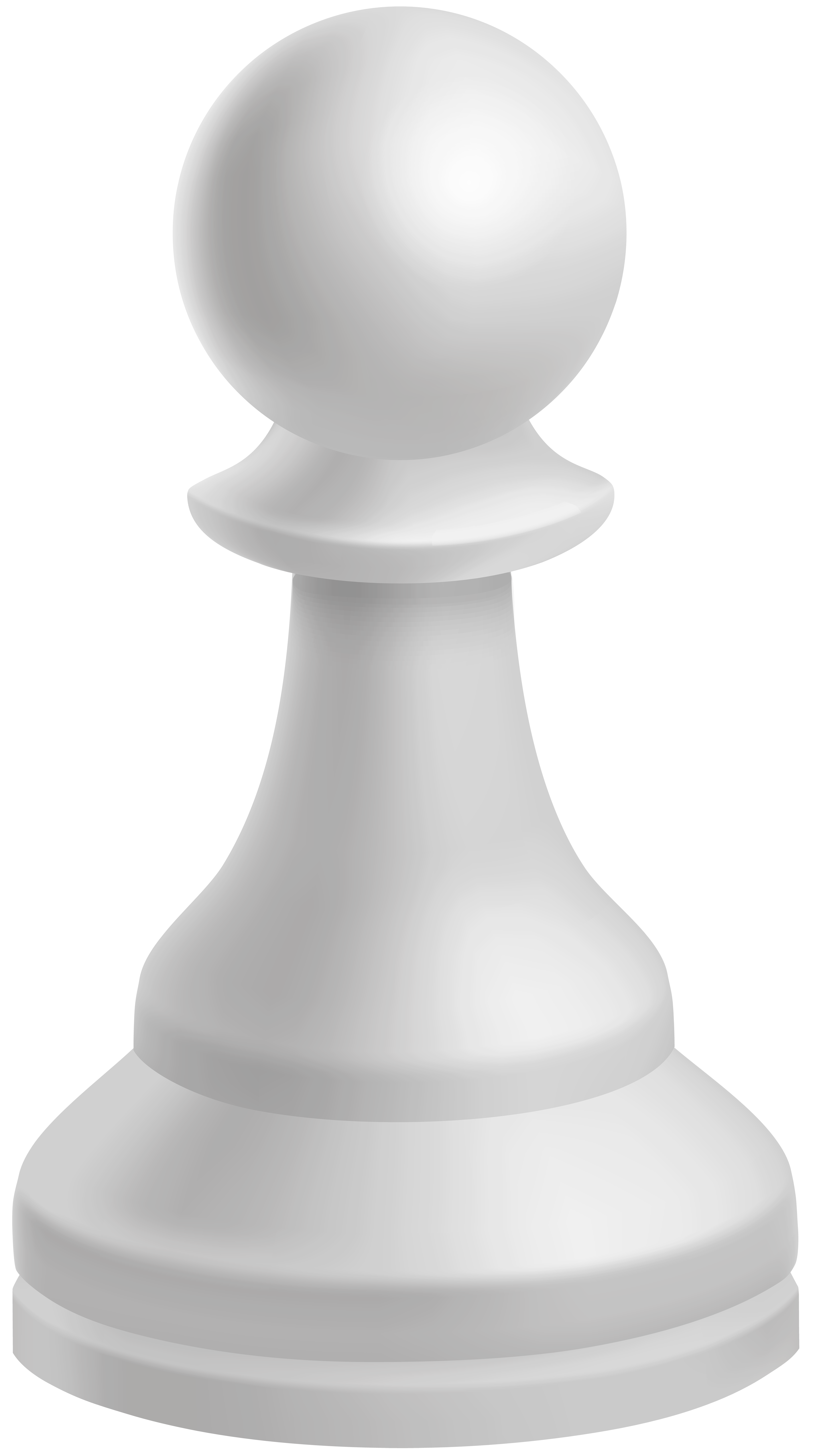 Pawn White Chess Piece PNG Clip Art