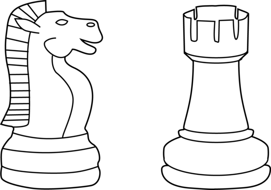 Free Chess Clipart Black And White, Download Free Clip Art