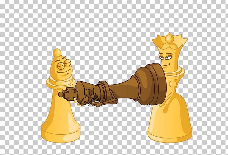 Chess dama rey.
