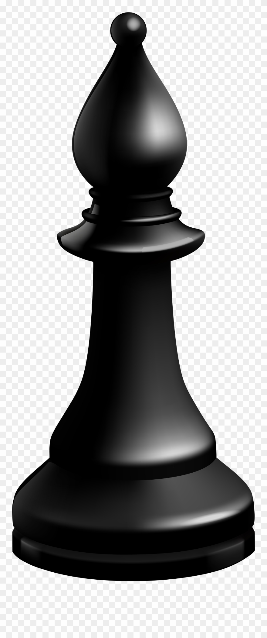 Bishop Black Chess Piece Png Clip Art