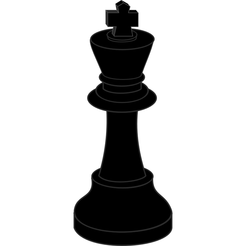 Free King Chess Piece Silhouette, Download Free Clip Art