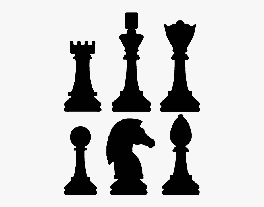 chess pieces clipart cartoon