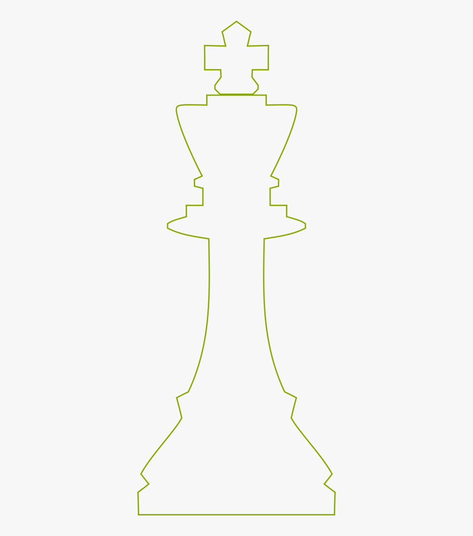 chess pieces clipart outline