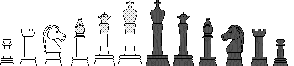 chess pieces clipart white