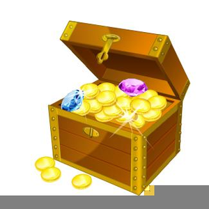 Open treasure chest.