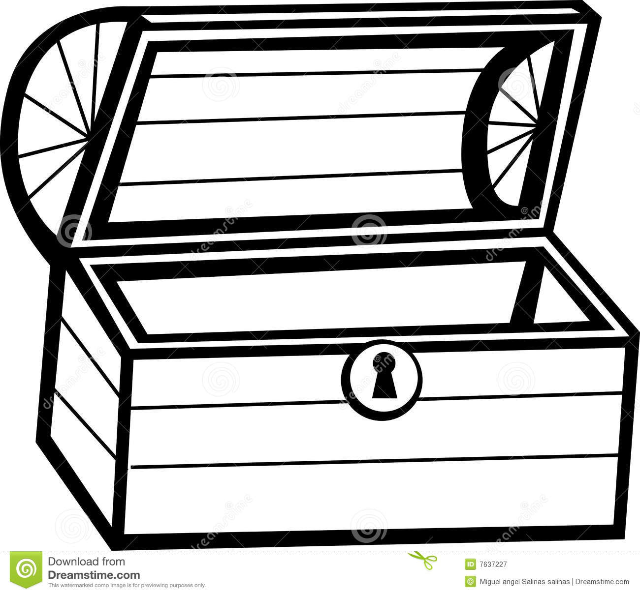 Treasure box clipart.