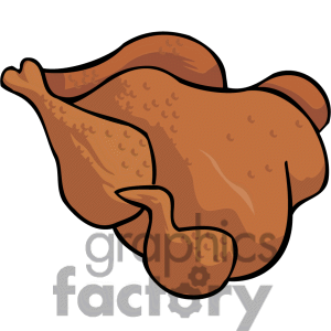 Cooked Chicken Clipart
