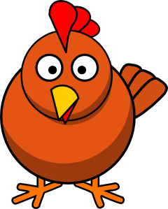 chicken clipart public domain