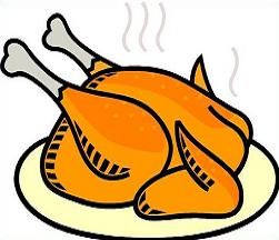 chicken clipart roasted
