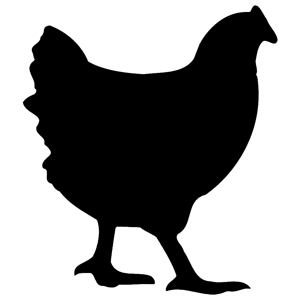 Best chicken silhouette.