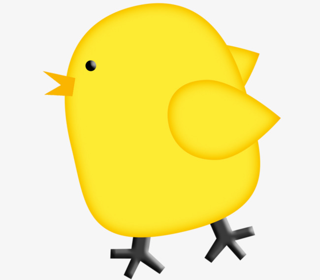 Download Free png Cute Little Yellow Chicken, Chicken