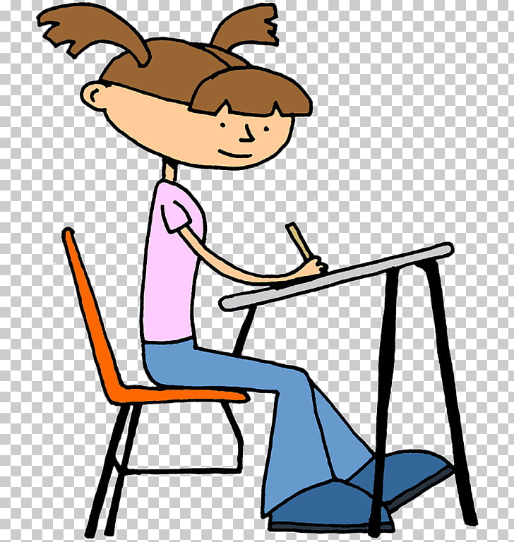 Student Doing school Desk Teacher , Children Writing PNG