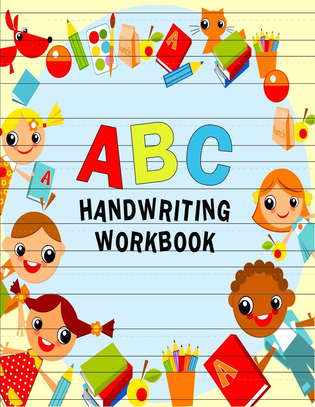 children writing clipart early