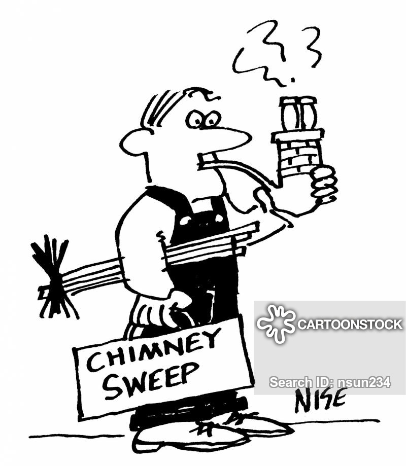 Chimney sweep cartoons.