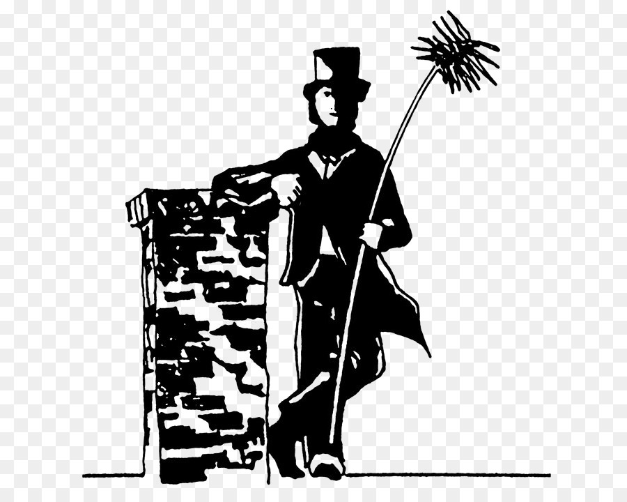 chimney sweep clipart wooden