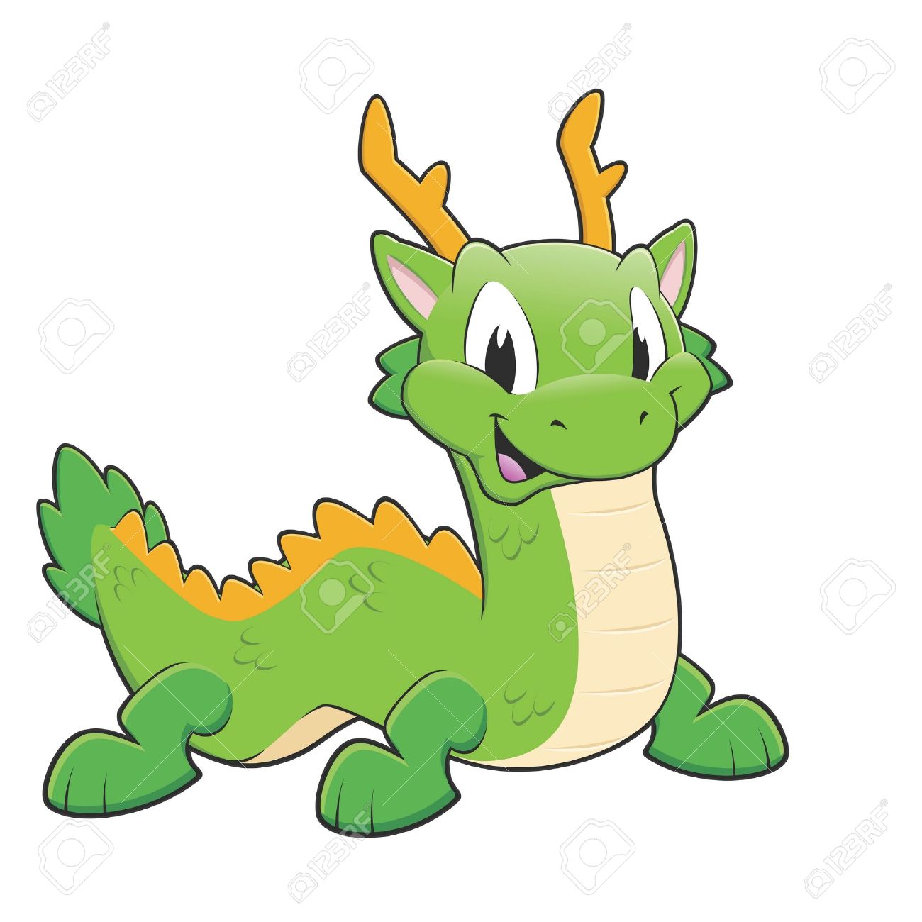 Cute Dragon Clipart