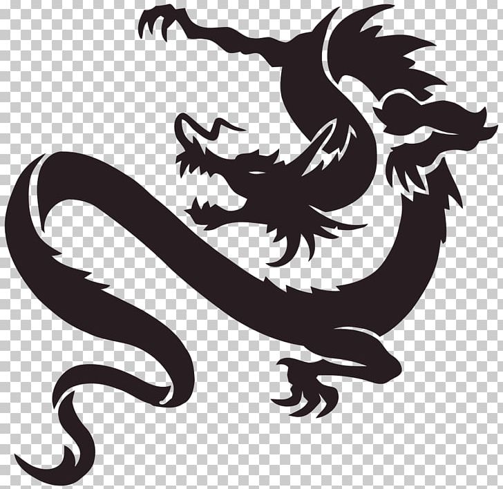 Chinese Dragon Japanese Dragon Fantasy Tattoo PNG, Clipart