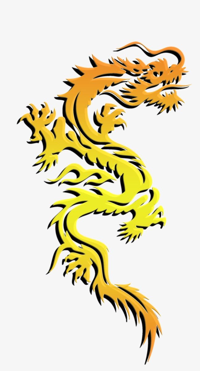 Chinese clipart,dragon clipart,chinese dragon,golden,relief