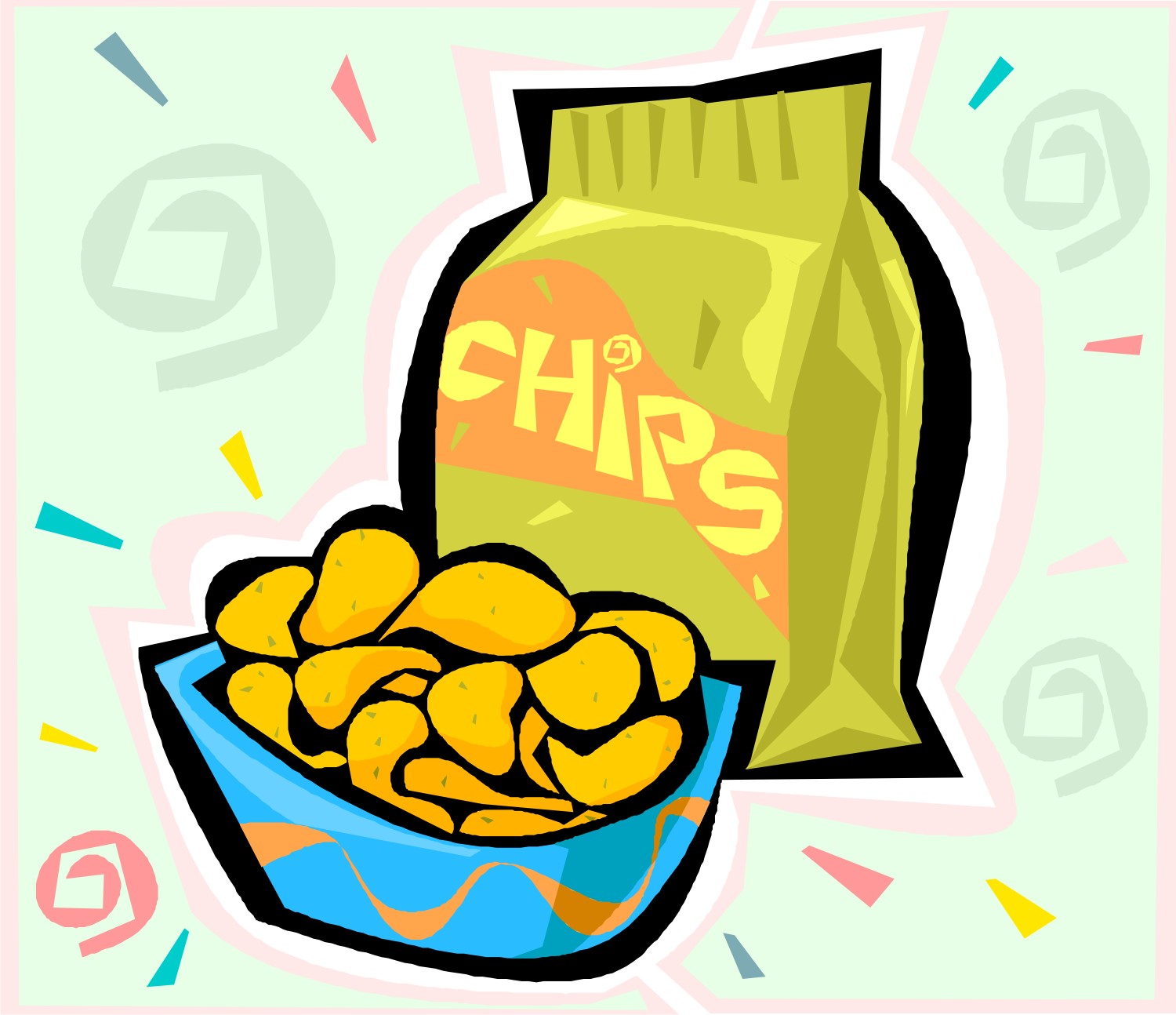 Free chips cliparts.