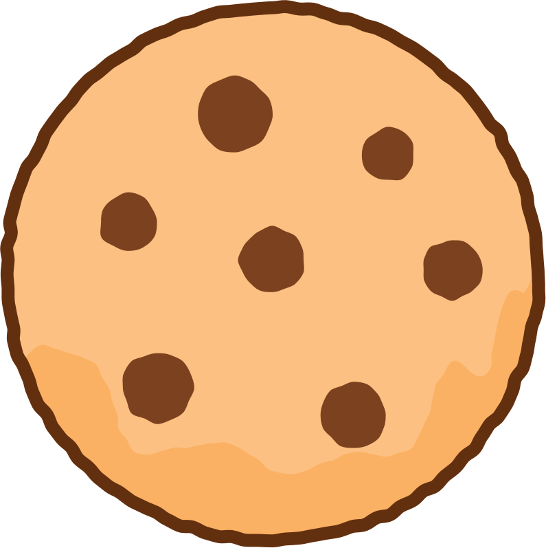 Cookie clipart chocolate chip cookie, Cookie chocolate chip