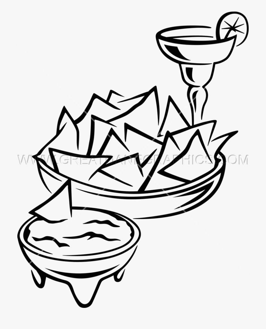 Chip Clipart Black And White