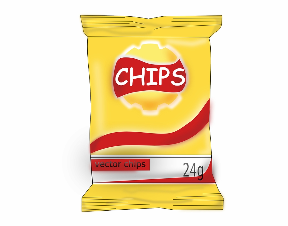 Snacks Clipart In Snack Collection Potato Chips Bag