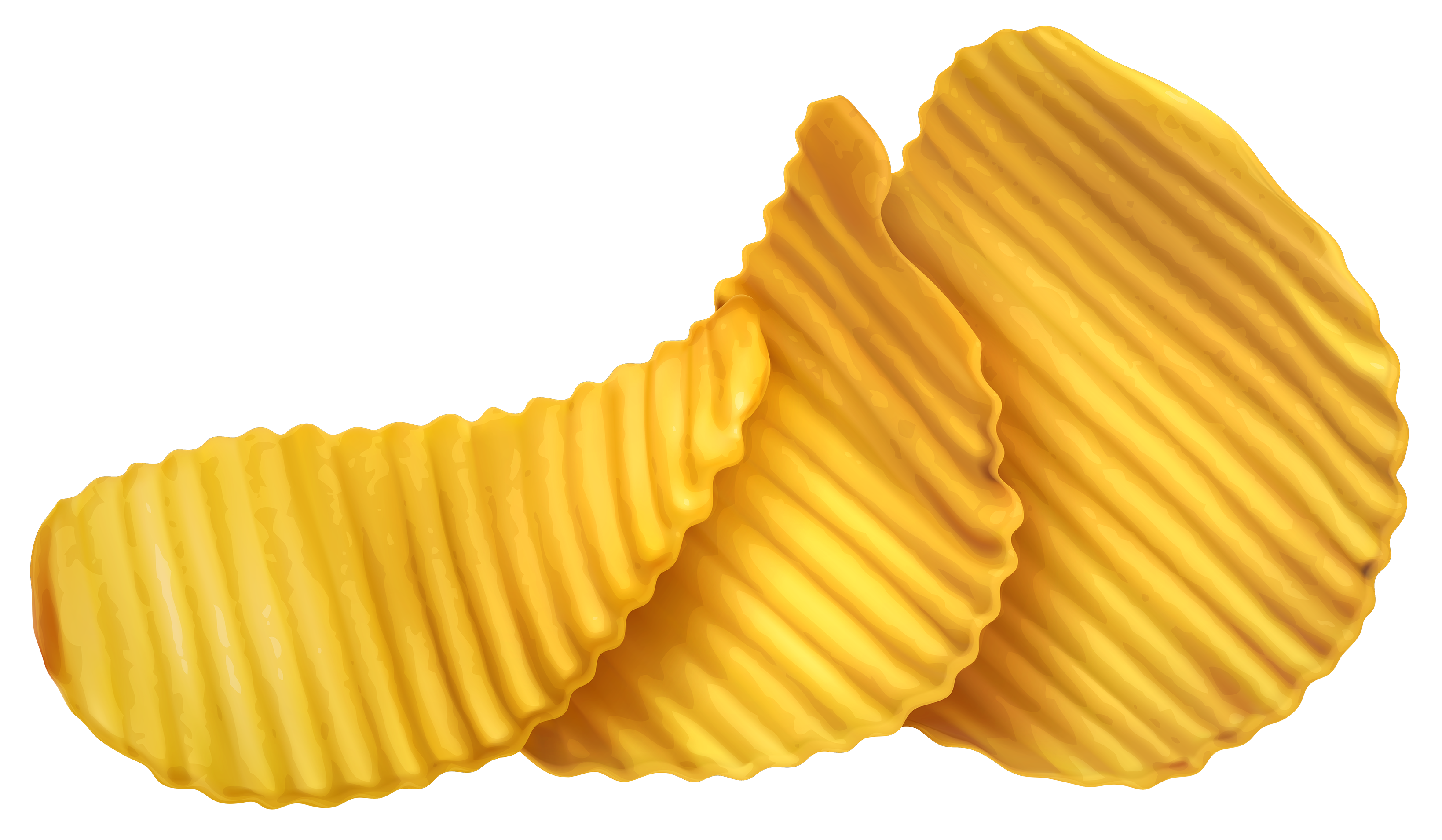 Potato Chips PNG Vector Clipart