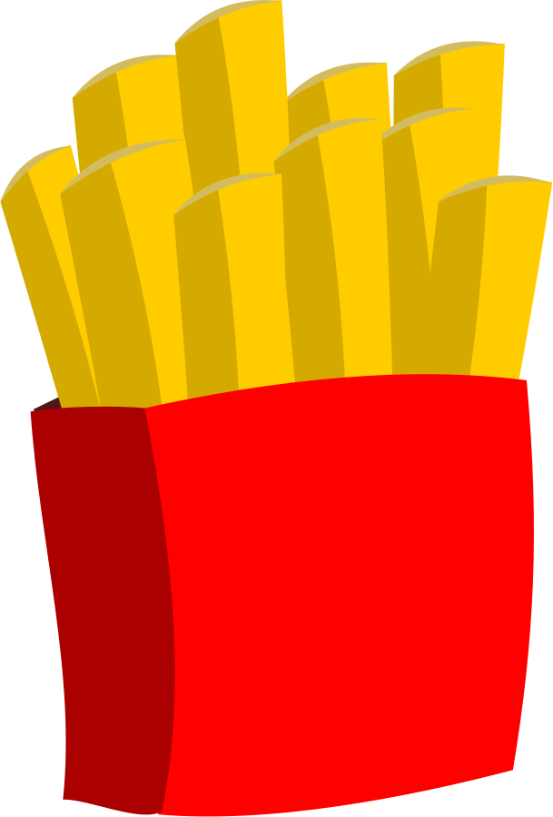 Hot chips Vector Clipart