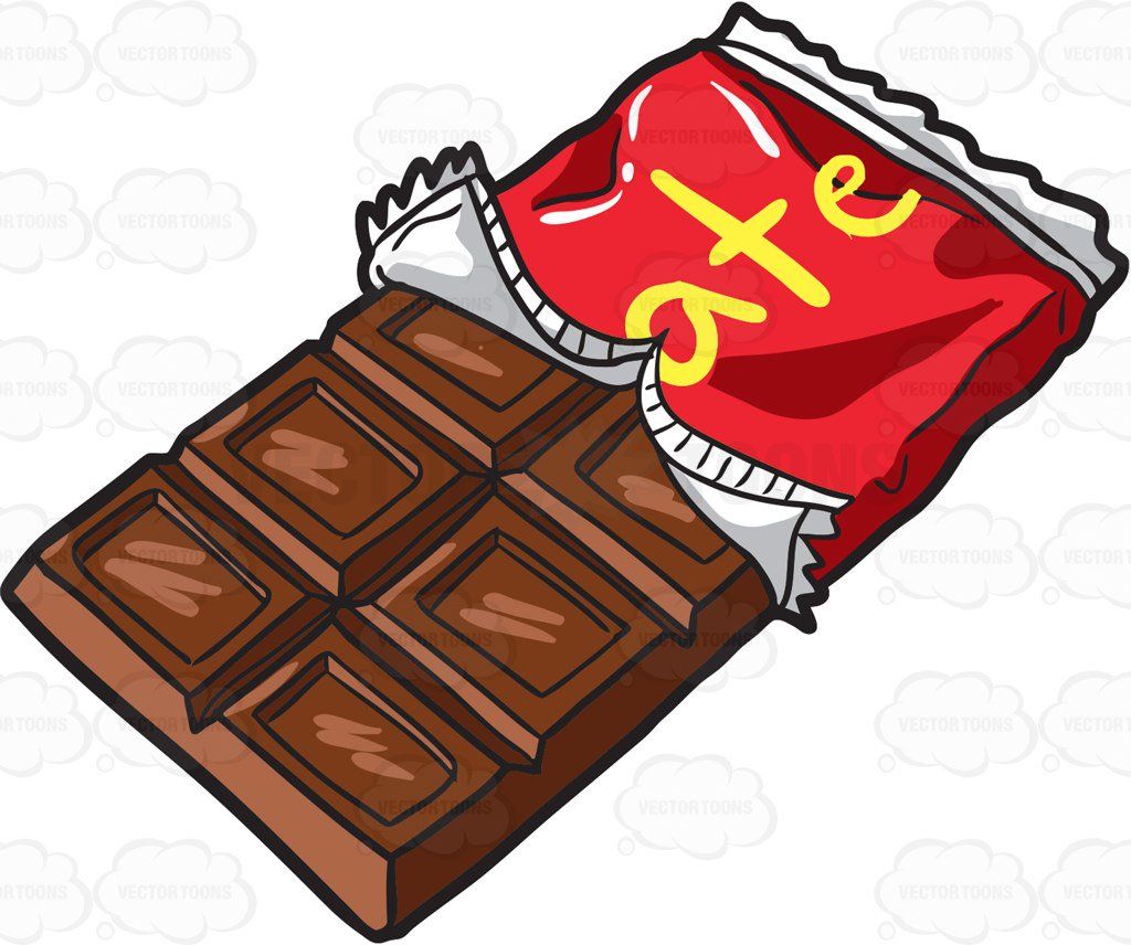 Image result for chocolate bar clipart