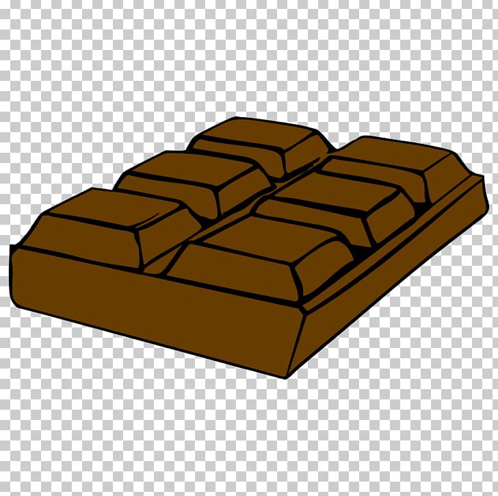 Chocolate bar cartoon.