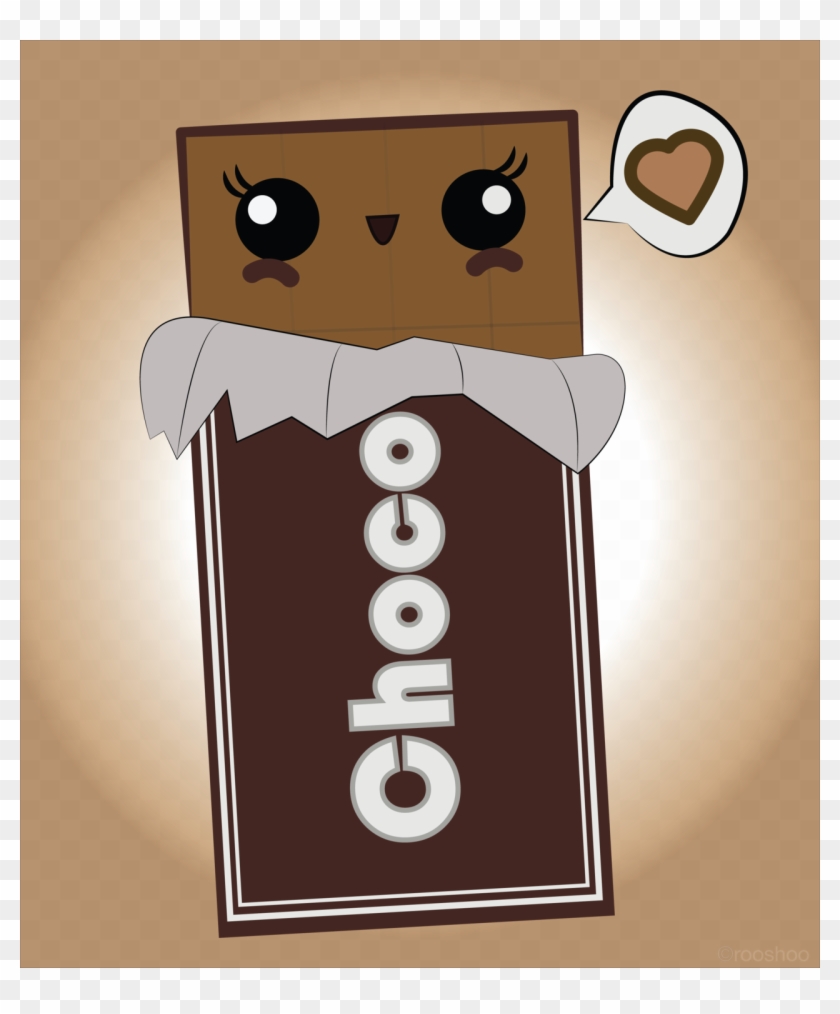 Kawaii chocolate bar.