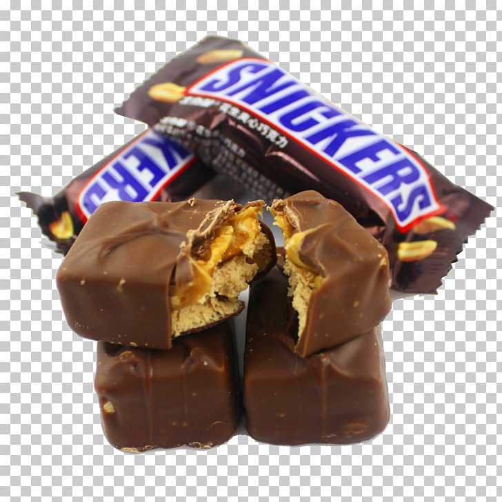 Fudge Chocolate bar Snickers, Snickers snack foods PNG