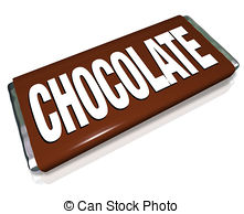 Chocolate candy wrapper Clipart and Stock Illustrations