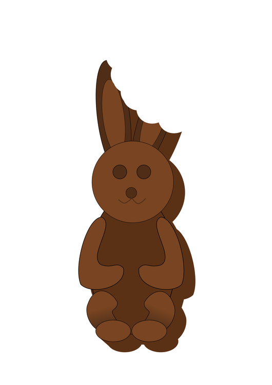 Free Chocolate Clipart easter bunny, Download Free Clip Art