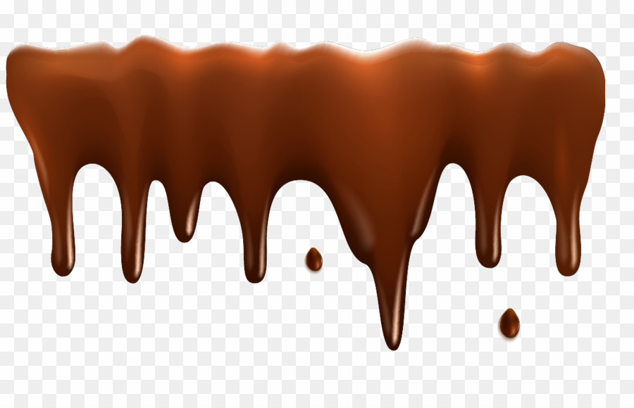 Melted chocolate chocolate.