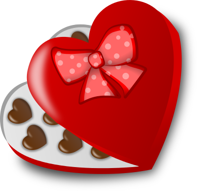 Valentine Chocolate Clipart