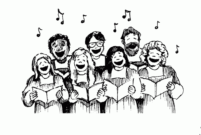 choir clipart music ministry