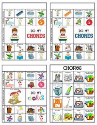 5 Year Old Chore Chart Printable