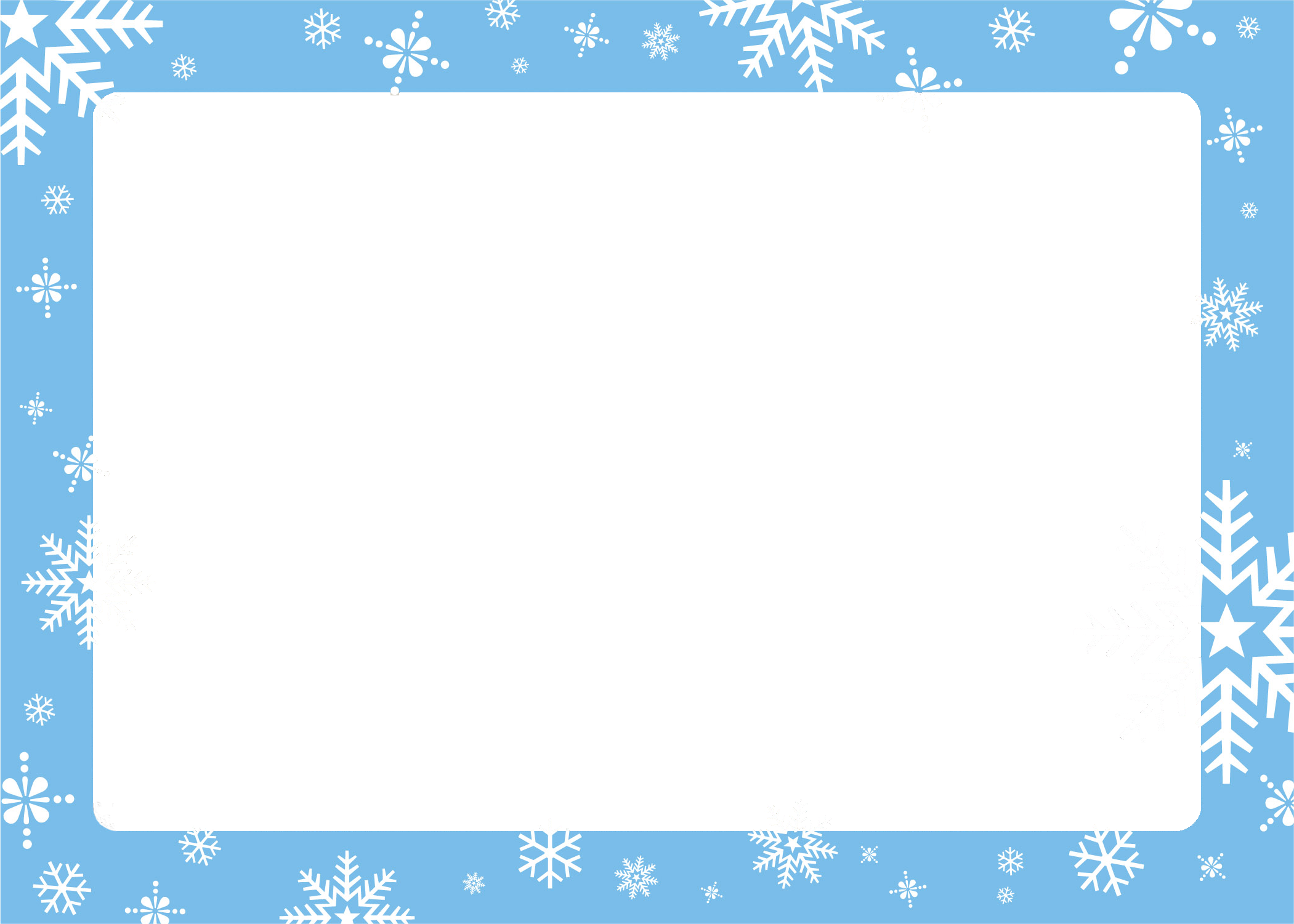 Blue christmas border clip art clipart images gallery for