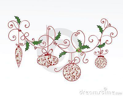 Image result for fancy xmas ornaments clipart