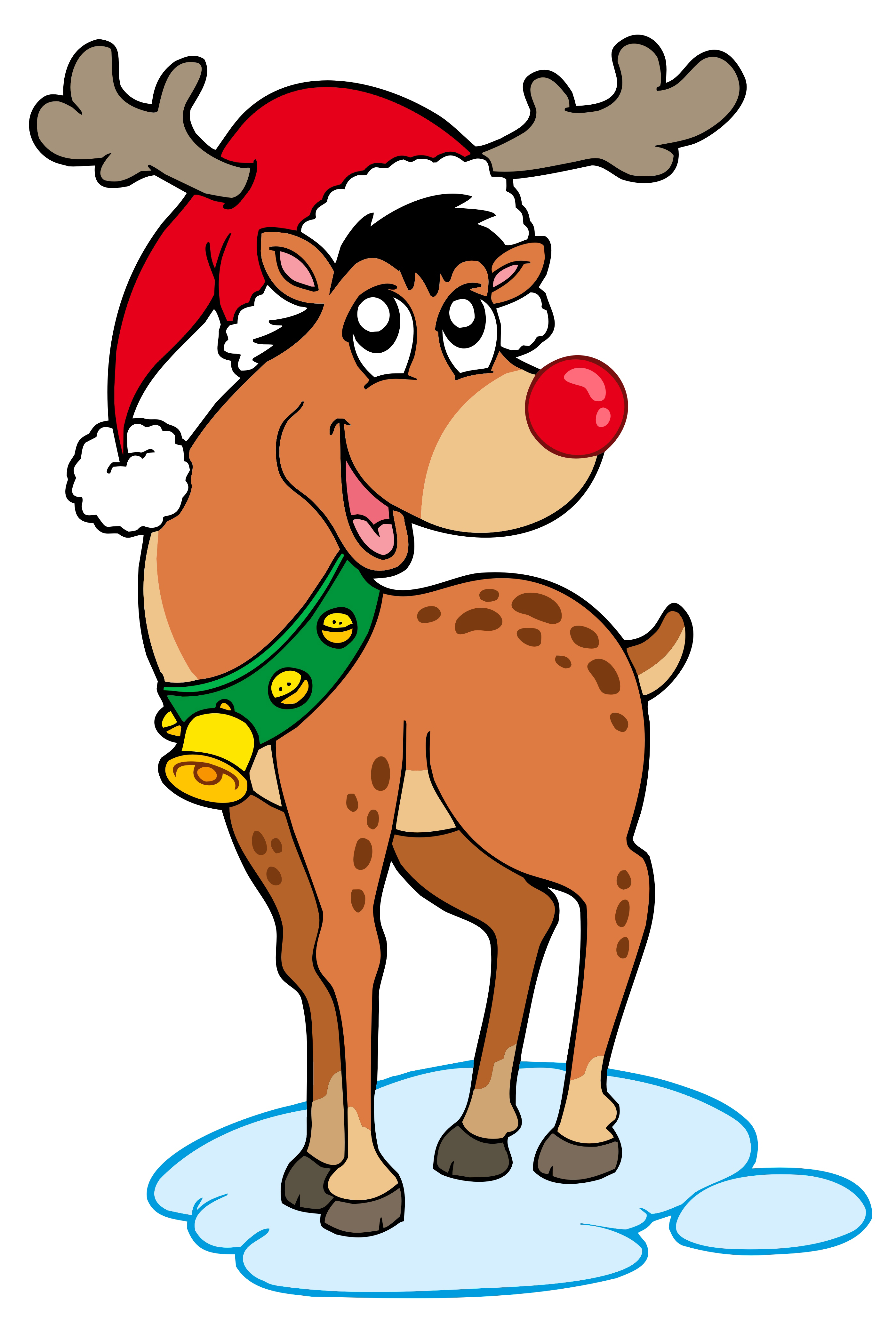 Free Pictures Of Christmas Reindeer, Download Free Clip Art